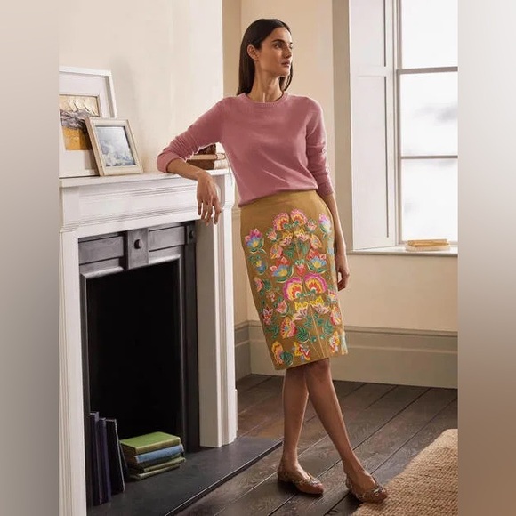 Caitlin Embroidered Skirt
Camel - Picture 2 of 16